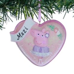 Peppa Pig Heart Ornament -Esquire Shop 750373 2