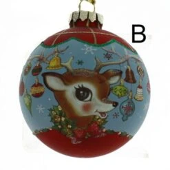 Nostalgic Glass Ornament -Esquire Shop 750410 3