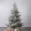 7ft Snowy Norway Spruce Tree With LED Lights -Esquire Shop 9690495 1