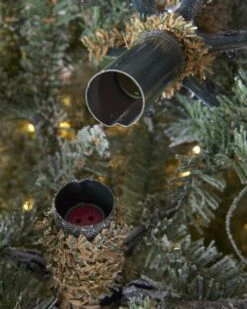 7ft Snowy Norway Spruce Tree With LED Lights -Esquire Shop 9690495 7