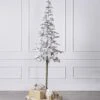7ft Snowy Alpine Tree With LED Lights 1 7ft Snowy Alpine Tree With LED Lights -Esquire Shop 9690734 1
