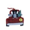 Boston Terrier In Back Of Truck Ornament -Esquire Shop A1940BT p