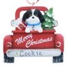 Shih-Tzu In Back Of Truck Ornament