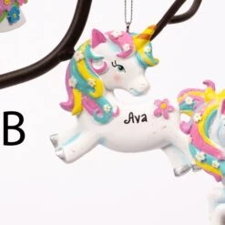 Unicorn Ornament -Esquire Shop A2084 4