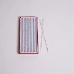 Glass Icicle Ornaments, Box Set