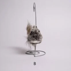 Grey Squirrel Ornament -Esquire Shop C2492 3