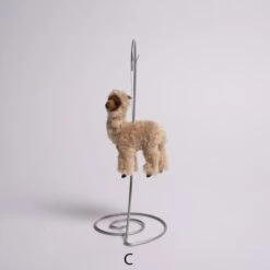 Furry Alpaca Ornament -Esquire Shop C4866 4