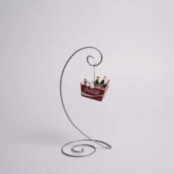 Coca-Cola Polar Bear Cub In Cooler Ornament