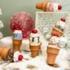 Ice Cream Cone Ornament -Esquire Shop D3988 1