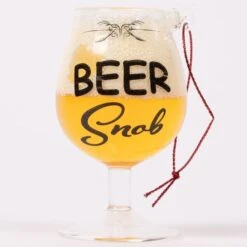 Beer Glass Ornament -Esquire Shop D4239 6
