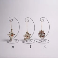 Birch Nativity Ornament