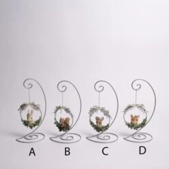 Animal In Frame Ornament