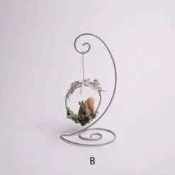 Animal In Frame Ornament -Esquire Shop E0596 3