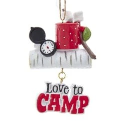 Love To Camp Ornament