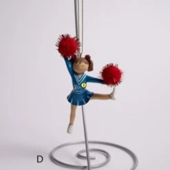 Cheerleader Ornament -Esquire Shop J8630 5
