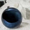 140mm Midnight Blue Shiny Ball Ornament Box Of 2 -Esquire Shop MTX31806MIDB 1