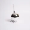 140mm Silver Shiny Ball Ornament Box Of 2 -Esquire Shop MTX31806SIL 1