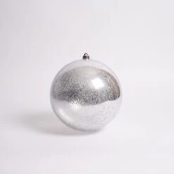 250mm Silver Mercury Ball Ornament