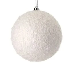 6in Snowball Ornament