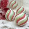 Red And Green Sugar Swirl Balls -Esquire Shop MTX60753RDGW 1
