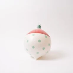 14 Inch Sugar Frosted Ornament