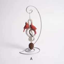 Cardinal Music Note Ornament -Esquire Shop MTX66262 2