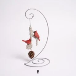 Cardinal Music Note Ornament -Esquire Shop MTX66262 3