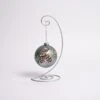 Glass Mercury Chickadee Ball Ornament -Esquire Shop MTX66688BL 1