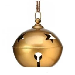 Gold Jingle Bell