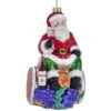 Santa On Wine Barrel -Esquire Shop NB1435 1