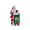 Noble Gems Santa With Mailbox Ornament 2 Noble Gems Santa With Mailbox Ornament -Esquire Shop NB1682 1
