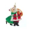 Noble Gems Santa And Mrs. Claus Kiss -Esquire Shop NBX0021 1