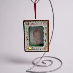 Esquire Shop 5 Baby's First Picture Frame Ornament