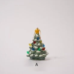 Ceramic Lite Tree Ornament -Esquire Shop Y7774 5