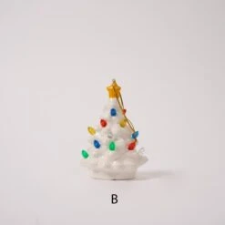 Ceramic Lite Tree Ornament -Esquire Shop Y7774 6